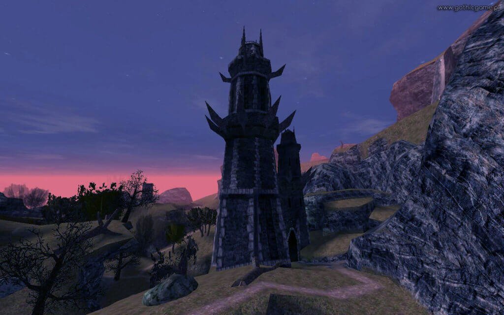 Druga wieża Xardasa w Gothic 1
