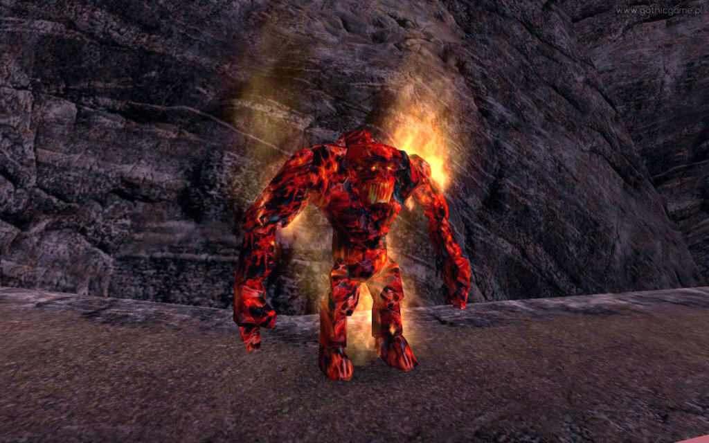 ognisty golem xardasa